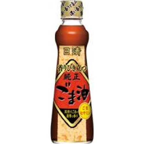 日清 純正香りひき立つごま油 １３０ｇ 【今月の特売 調味料】 △ 【購入入数５個】