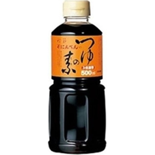 にんべん つゆの素 ５００ｍｌ △ 【購入入数６個】