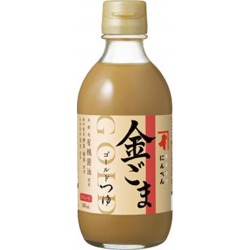 にんべん ゴールドつゆ金ごま ３００ｍｌ 【新商品 3/1 発売】 □お取り寄せ品 【購入入数１２個】