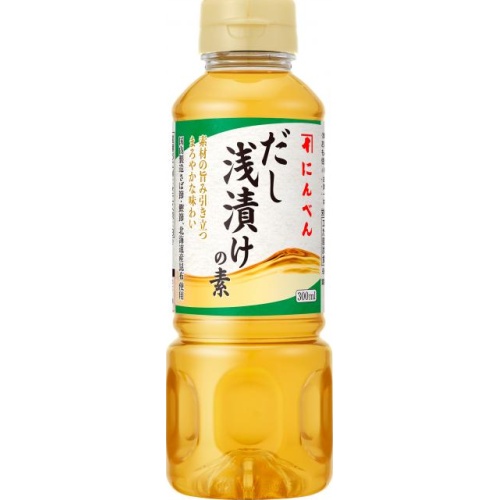 にんべん だし浅漬けの素 ３００ｍｌ △ 【購入入数１２個】