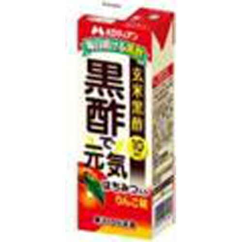 メロディアン 黒酢で元気 紙２００ｍｌ □お取り寄せ品 【購入入数２４個】