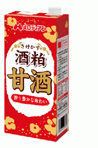 メロディアン 酒粕甘酒 １Ｌ □お取り寄せ品 【購入入数６個】