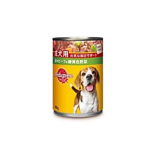 ペディグリー ビーフ＆野菜４００ｇ □お取り寄せ品 【購入入数２４個】