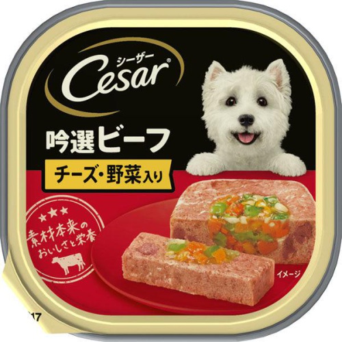 シーザー ビーフチーズ １００ｇ □お取り寄せ品 【購入入数２４個】
