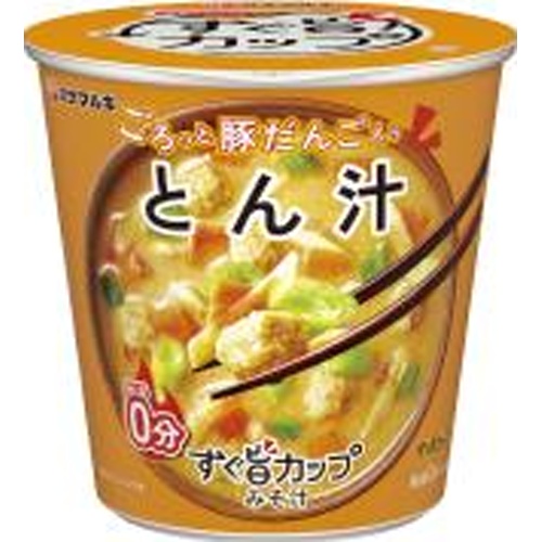 ハナマルキ すぐ旨カップみそ汁とん汁 【今月の特売 調味料】 △ 【購入入数６個】