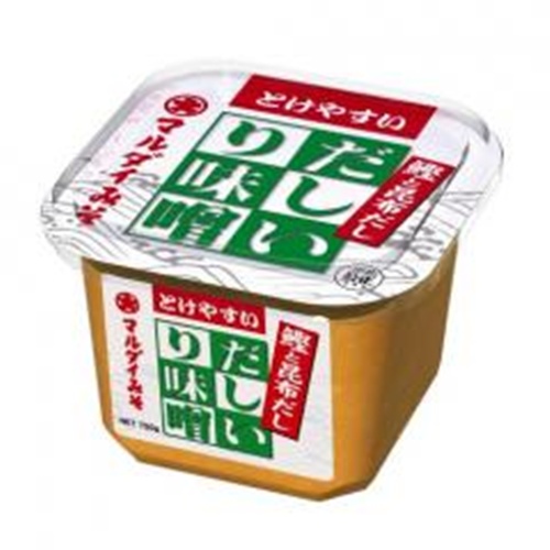 ハナマルキ マルダイだし入り味噌７５０ｇ 【新商品 9/1 発売】 【今月の特売 調味料】 □お取り寄せ品 【購入入数６個】