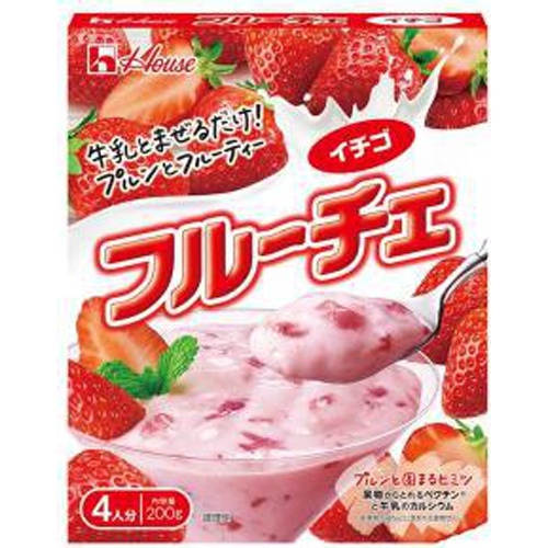 ハウス食品 フルーチェ イチゴ２００ｇ  【購入入数１０個】