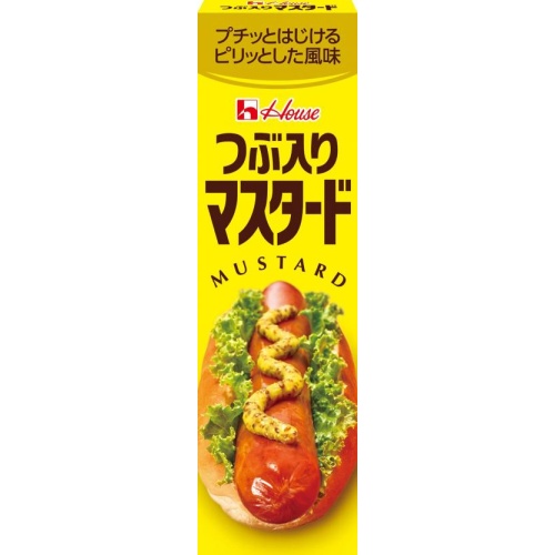 ハウス食品 つぶ入りマスタード ４０ｇ □お取り寄せ品 【購入入数６０個】