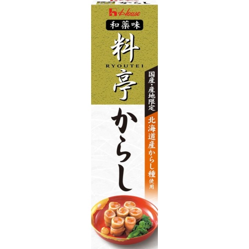 ハウス食品 料亭からし ３３ｇ３ｇ 【新商品 7/14 発売】 □お取り寄せ品 【購入入数６０個】