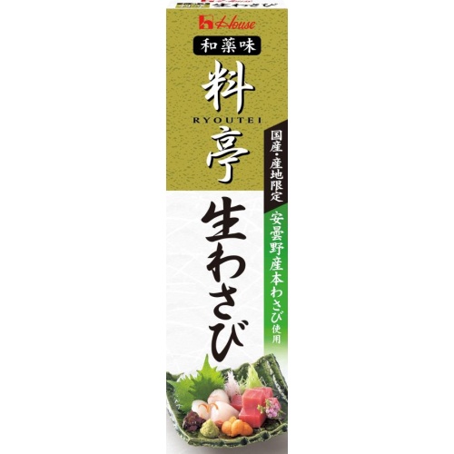 ハウス食品 料亭生わさび ３３ｇ □お取り寄せ品 【購入入数６０個】