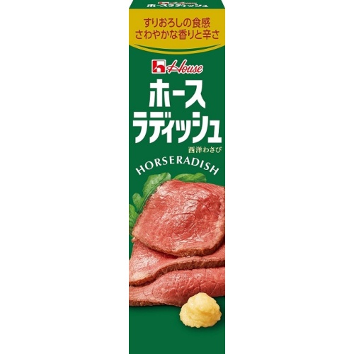 ハウス食品 ホースラディッシュ ４０ｇ □お取り寄せ品 【購入入数６０個】