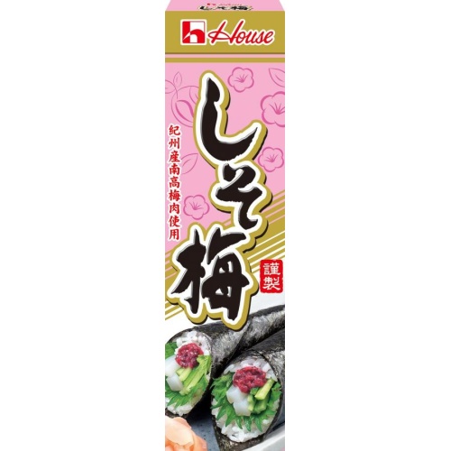 ハウス食品 しそ梅 ４０ｇ 【新商品 7/14 発売】 □お取り寄せ品 【購入入数６０個】