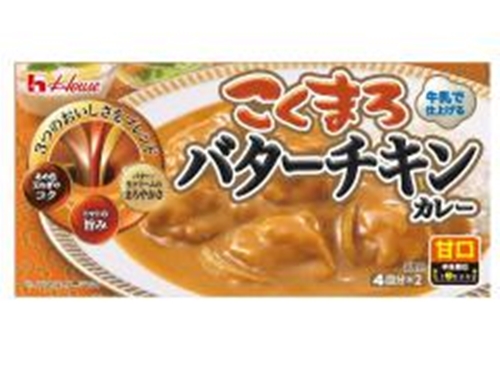 ハウス食品 こくまろバターチキンカレー １４８ｇ □お取り寄せ品 【購入入数６０個】