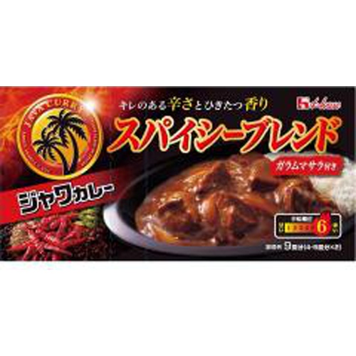 ハウス食品 ジャワカレー スパイシーブレンド１９１ｇ △ 【購入入数１０個】