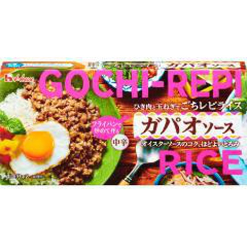 ハウス食品 ごちレピライス ガパオソース１４０ｇ □お取り寄せ品 【購入入数６０個】