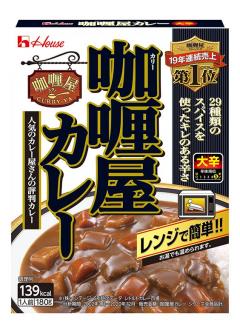 ハウス食品 カリー屋カレー大辛 １８０ｇ △ 【購入入数１０個】