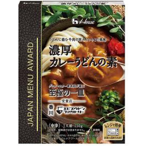 ハウス食品 ＪＭＡ 濃厚カレーうどんの素１５０ｇ □お取り寄せ品 【購入入数６０個】