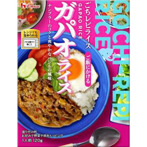 ハウス食品 レトルトごちレピライスガパオライス □お取り寄せ品 【購入入数６０個】