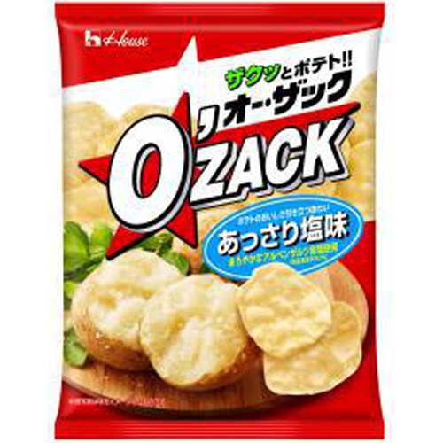 ハウス食品 オー・ザック あっさり塩味５５ｇ △ 【購入入数１２個】