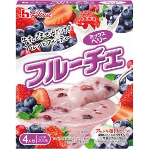 ハウス食品 フルーチェ ミックスベリー２００ｇ □お取り寄せ品 【購入入数６０個】