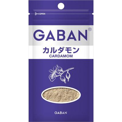 ＧＡＢＡＮ カルダモン 袋７ｇ 【新商品 2/12 発売】 □お取り寄せ品 【購入入数８０個】