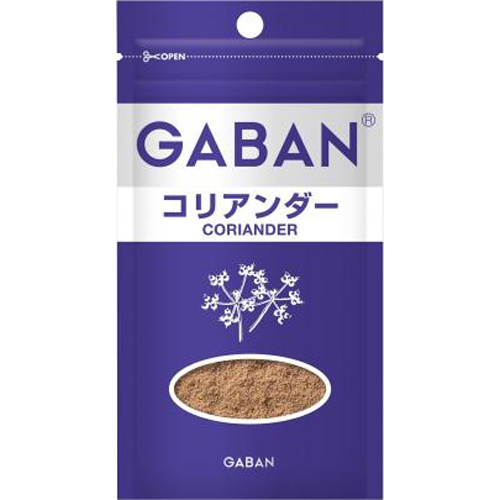 ＧＡＢＡＮ コリアンダー 袋８ｇ □お取り寄せ品 【購入入数８０個】