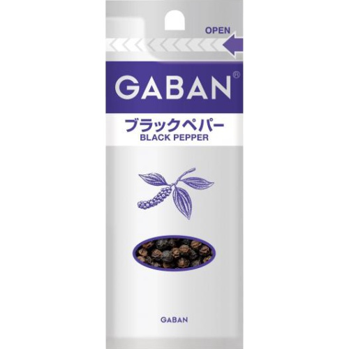 ＧＡＢＡＮ ブラックペパーホール袋１７ｇ □お取り寄せ品 【購入入数８０個】