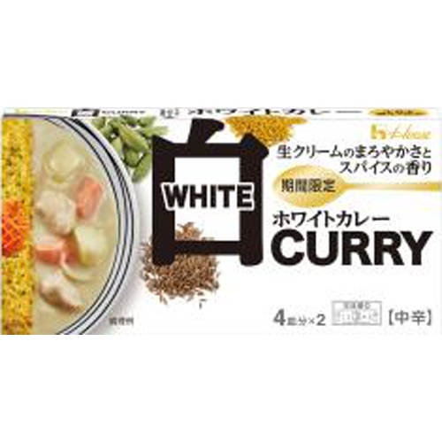 ハウス食品 ホワイトカレー中辛 １４０ｇ □お取り寄せ品 【購入入数６０個】