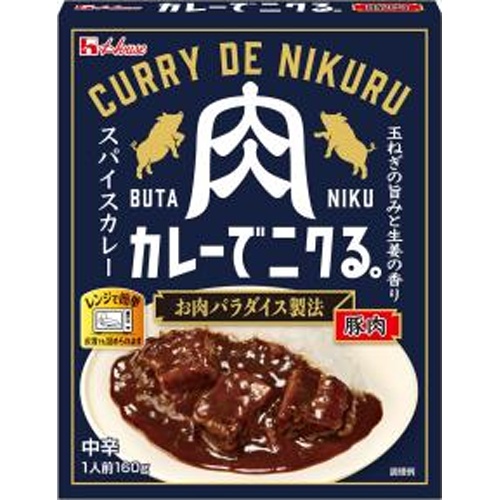 ハウス食品 カレーでニクる。豚肉１６０ｇ □お取り寄せ品 【購入入数１０個】