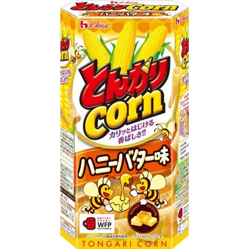 ハウス食品 とんがりコーン ハニーバター味６８ｇ 【数量限定】 △ 【購入入数１０個】