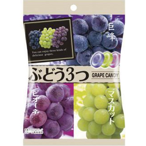 パイン ぶどう３つ ７５ｇ □お取り寄せ品 【購入入数１０個】