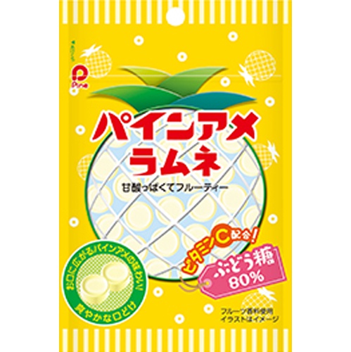 パイン パインアメラムネ ２５ｇ △ 【購入入数１０個】