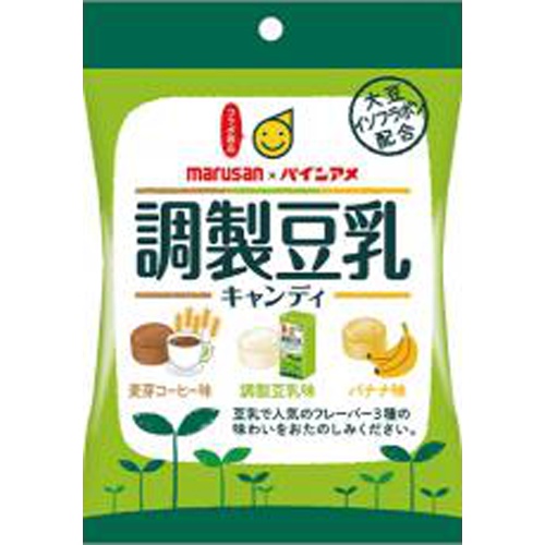 パイン マルサン調製豆乳キャンディ ７０ｇ 【新商品 3/4 発売】 □お取り寄せ品 【購入入数４８個】