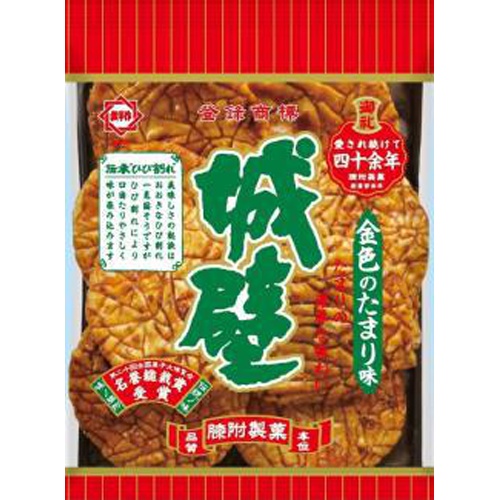 ひざつき 無選別城壁 金色のたまり味１６０ｇ △ 【購入入数１６個】