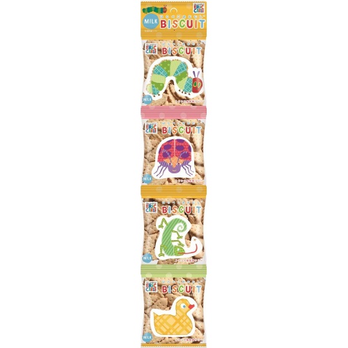 北陸 はらぺこあおむしビスケット４連 □お取り寄せ品 【購入入数１６個】