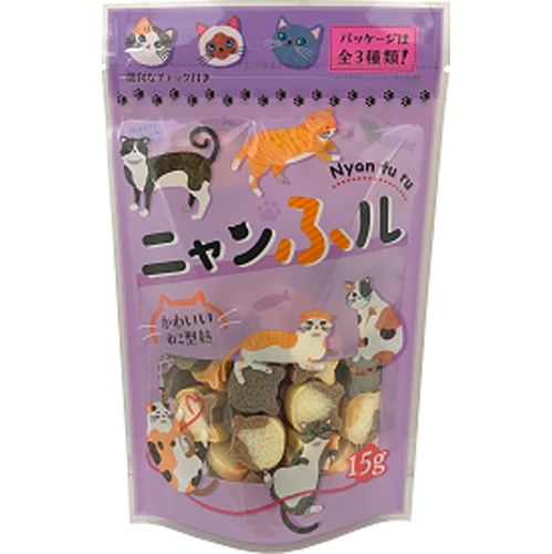 常陸屋本舗 ニャンふル １５ｇ 【新商品 5/9 発売】  【購入入数１０個】