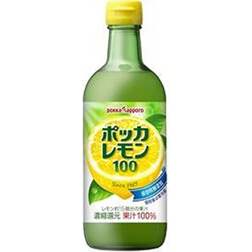 ポッカ ポッカレモン１００ ４５０ｍｌ △ 【購入入数１２個】