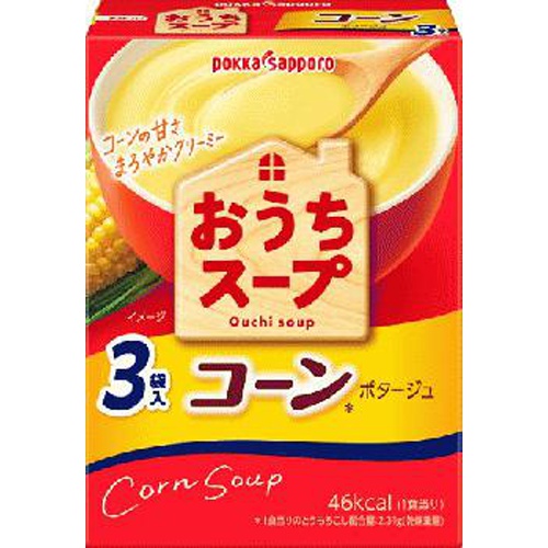 ポッカサッポロフード おうちスープコーンスープ箱 ３６ｇ △ 【購入入数５個】