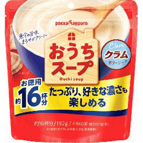 ポッカサッポロフード おうちスープ クラム１９２ｇ袋 □お取り寄せ品 【購入入数１２個】