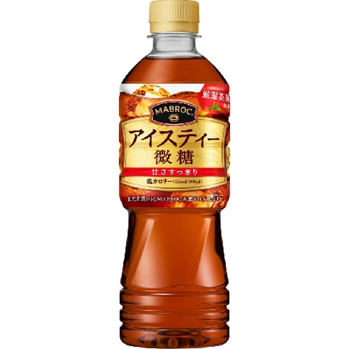 ポッカサッポロフード マブロックアイスティー微糖Ｐ５２５ｍｌ 【新商品 2/26 発売】 【今月の特売 飲料水】 【購入入数２４個】