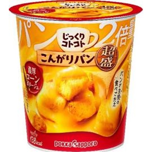 ポッカサッポロフード こんがりパン超盛濃厚コーンポタージュ □お取り寄せ品 【購入入数２４個】