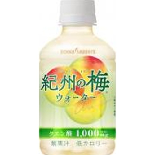 ポッカサッポロフード 紀州の梅ウォーター Ｐ２７０ｍｌ 【新商品 3/10 発売】 【今月の特売 飲料水】 △ 【購入入数２４個】