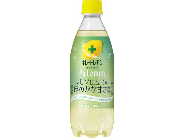 ポッカサッポロフード キレートレモン ピュレモンＰ４９０ｍｌ 【新商品 9/1 発売】 【今月の特売 飲料水】 □お取り寄せ品 【購入入数２４個】