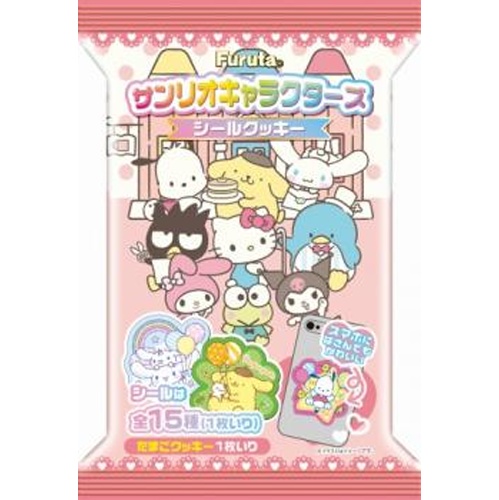 フルタ サンリオキャラクターズシールクッキー１枚 □お取り寄せ品 【購入入数１２０個】