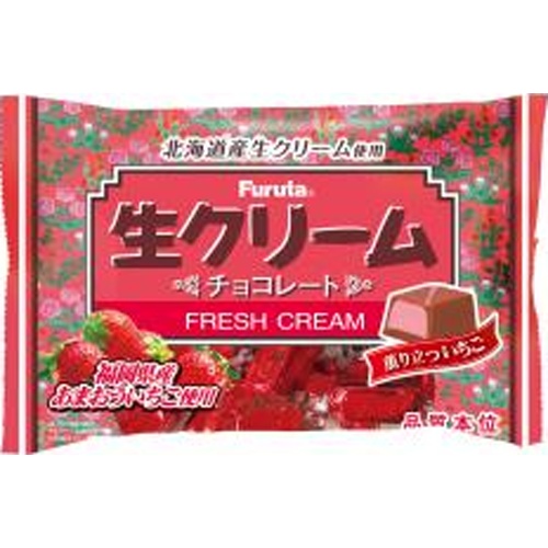 フルタ 生クリームチョコ 薫り立ついちご１２４ｇ 【今月の特売 菓子】 △ 【購入入数１８個】