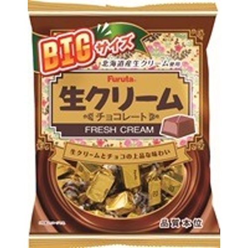 フルタ 生クリームチョコＢＩＧサイズ１８２ｇ □お取り寄せ品 【購入入数３２個】
