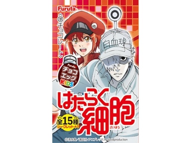 フルタ チョコエッグキッズ（はたらく細胞）２０ｇ 【数量限定】 □お取り寄せ品 【購入入数８０個】［おもちゃ］