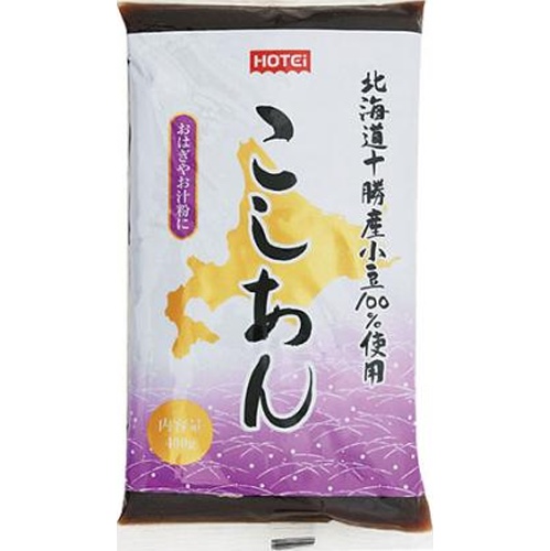 ホテイ こしあん北海道産 ４００ｇ □お取り寄せ品 【購入入数２０個】