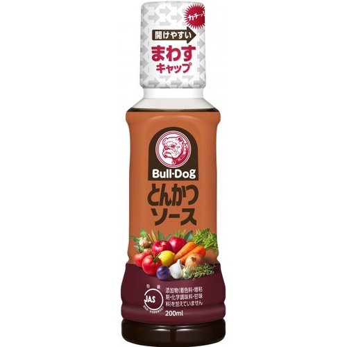 ブルドック とんかつソース ２００ｍｌ 【今月の特売 調味料】 □お取り寄せ品 【購入入数２０個】