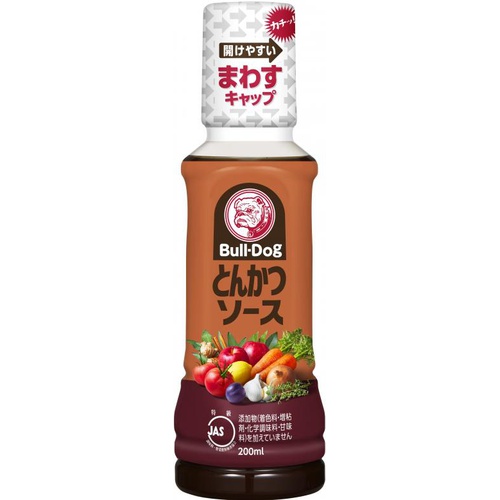 ブルドック とんかつソース ２００ｍｌ □お取り寄せ品 【購入入数２０個】